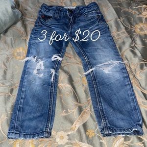 Hampton Republic blue jeans euro boys size 98 / 3T 3itemsfor$20